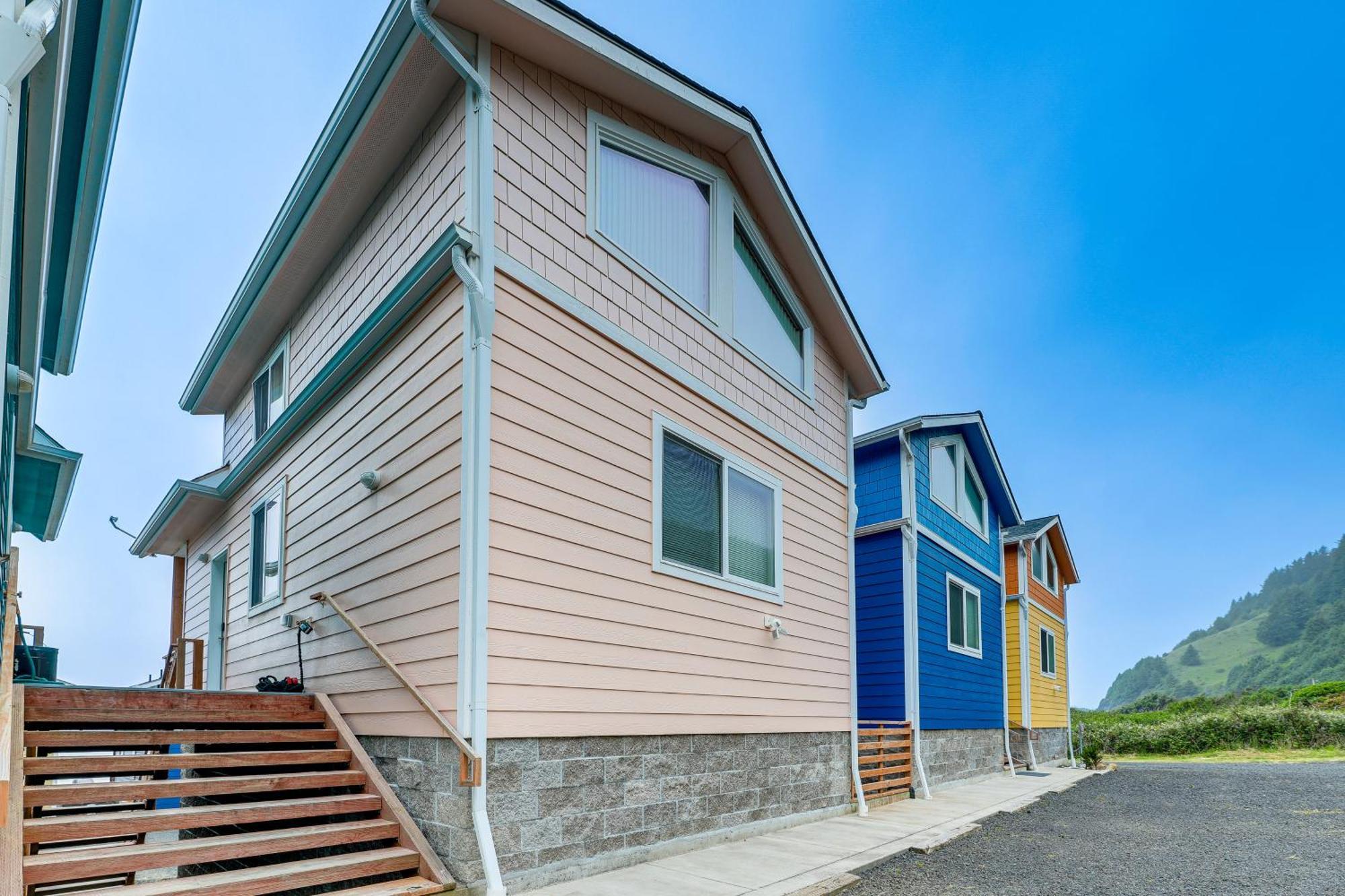 Epic Yachats Escape Oregon Coastline Beach, Views Екстер'єр фото