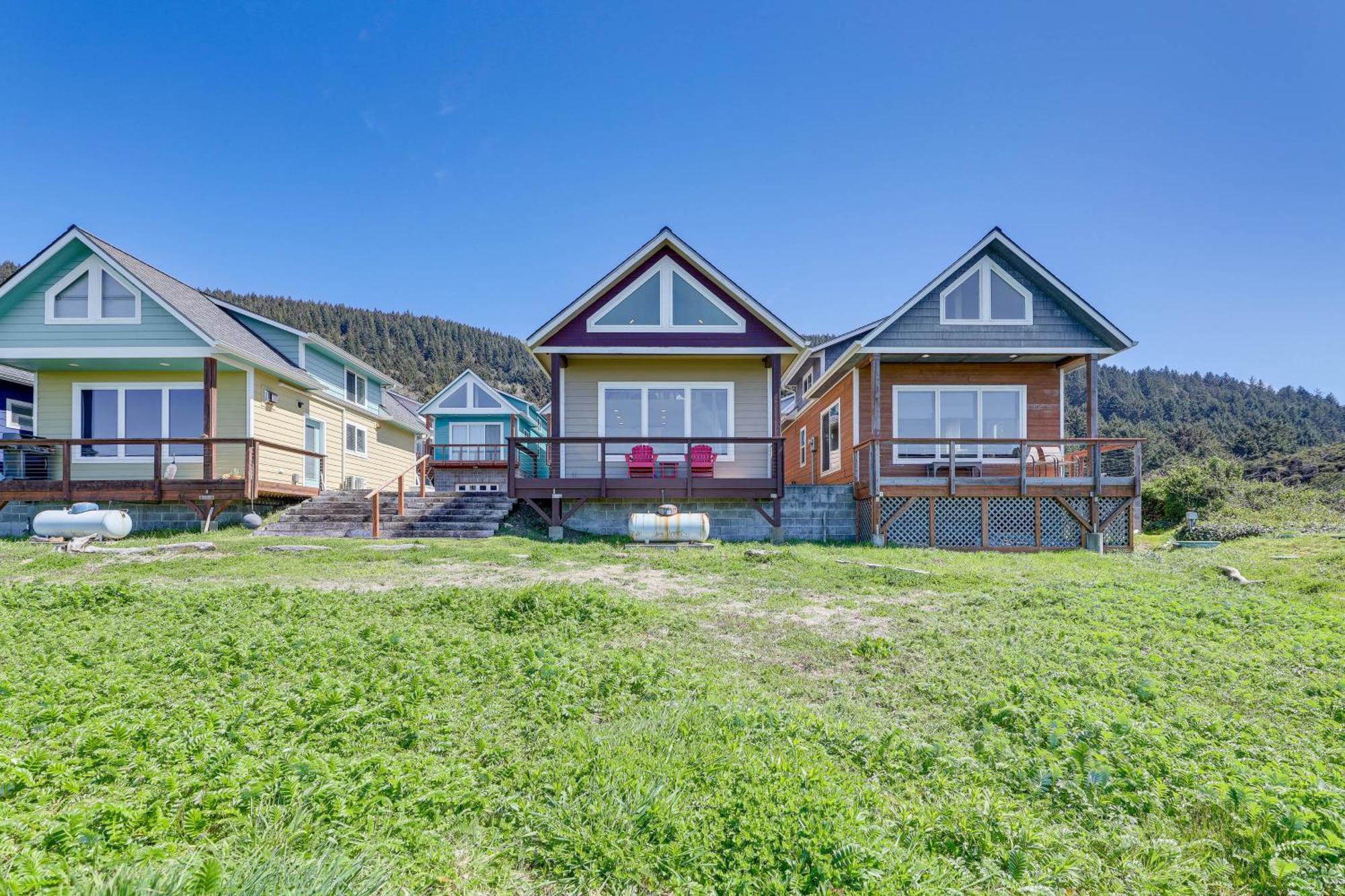Epic Yachats Escape Oregon Coastline Beach, Views Екстер'єр фото